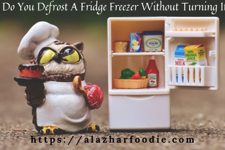 How Do You Defrost A Fridge Freezer Without Turning It Off