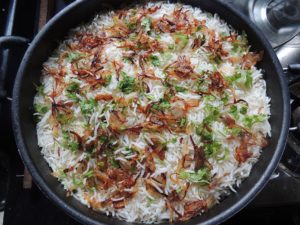 Garlic and Onion Rice, Masala Gate