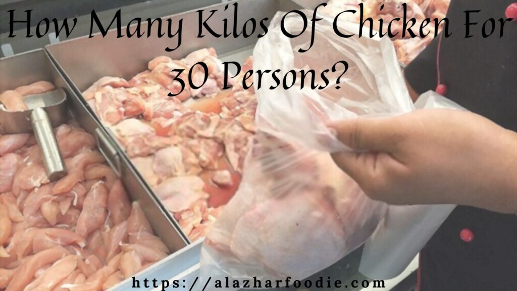 How many lbs of chicken per person