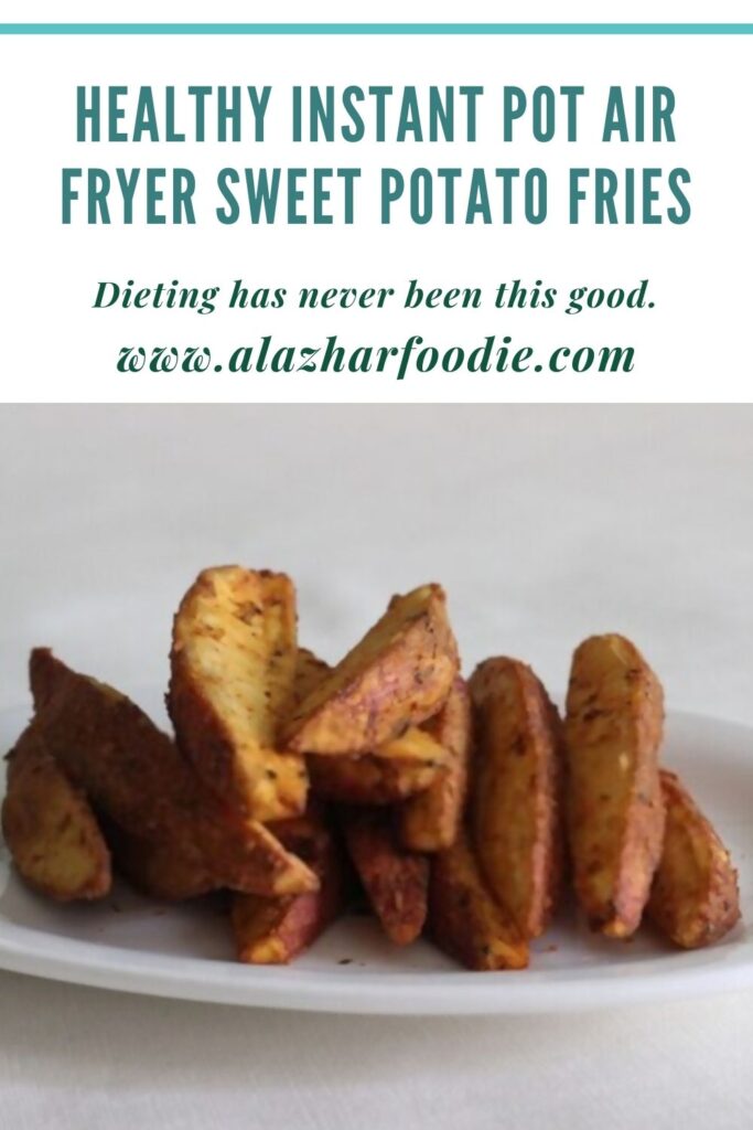 Healthy Instant Pot Air Fryer Sweet Potato Fries