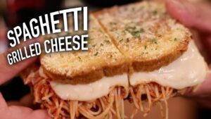 Spaghetti Sandwich | How to Make Spaghetti Sandwich With Cheese?