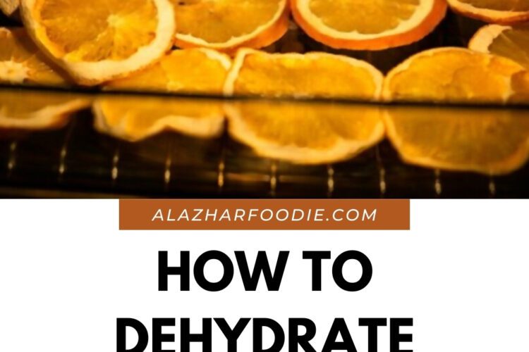 How To Dehydrate Oranges In The Oven