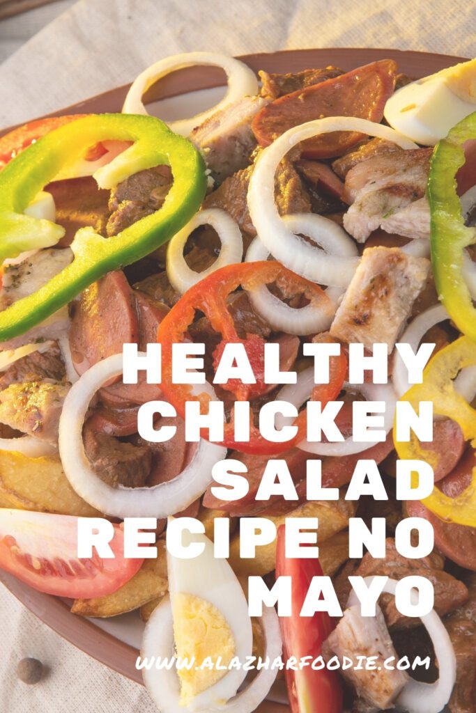 Healthy Chicken Salad Recipe No Mayo