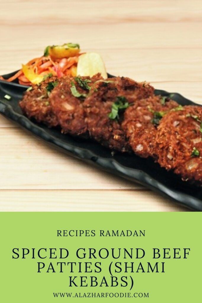 Spiced Ground Beef Patties (Shami Kebabs)