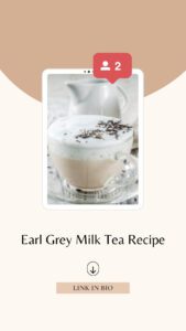 Earl Grey Milk Tea Recipe