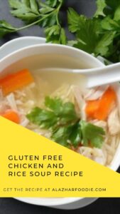 Gluten Free Chicken And Rice Soup Recipe