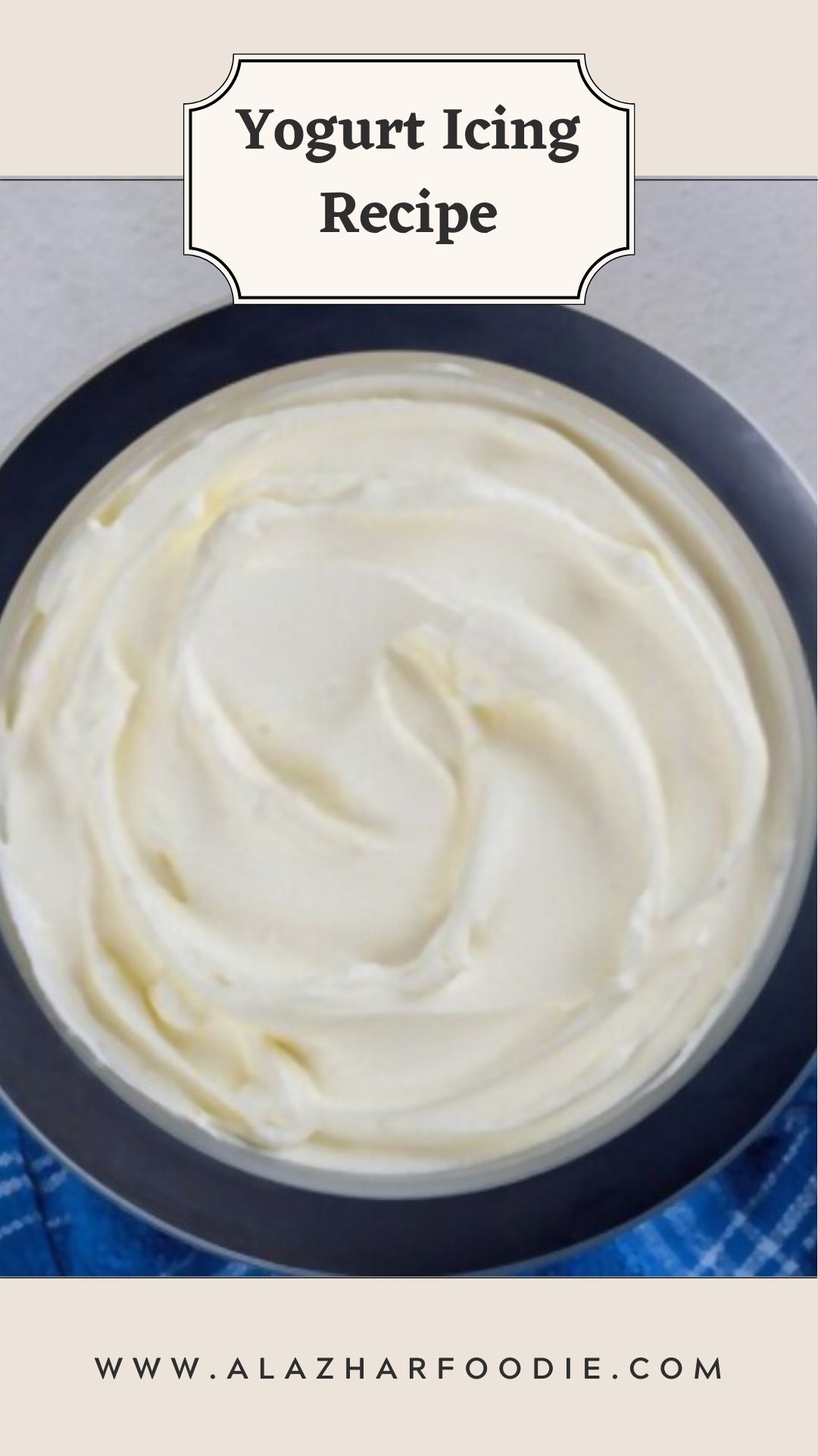 Yogurt Icing Recipe