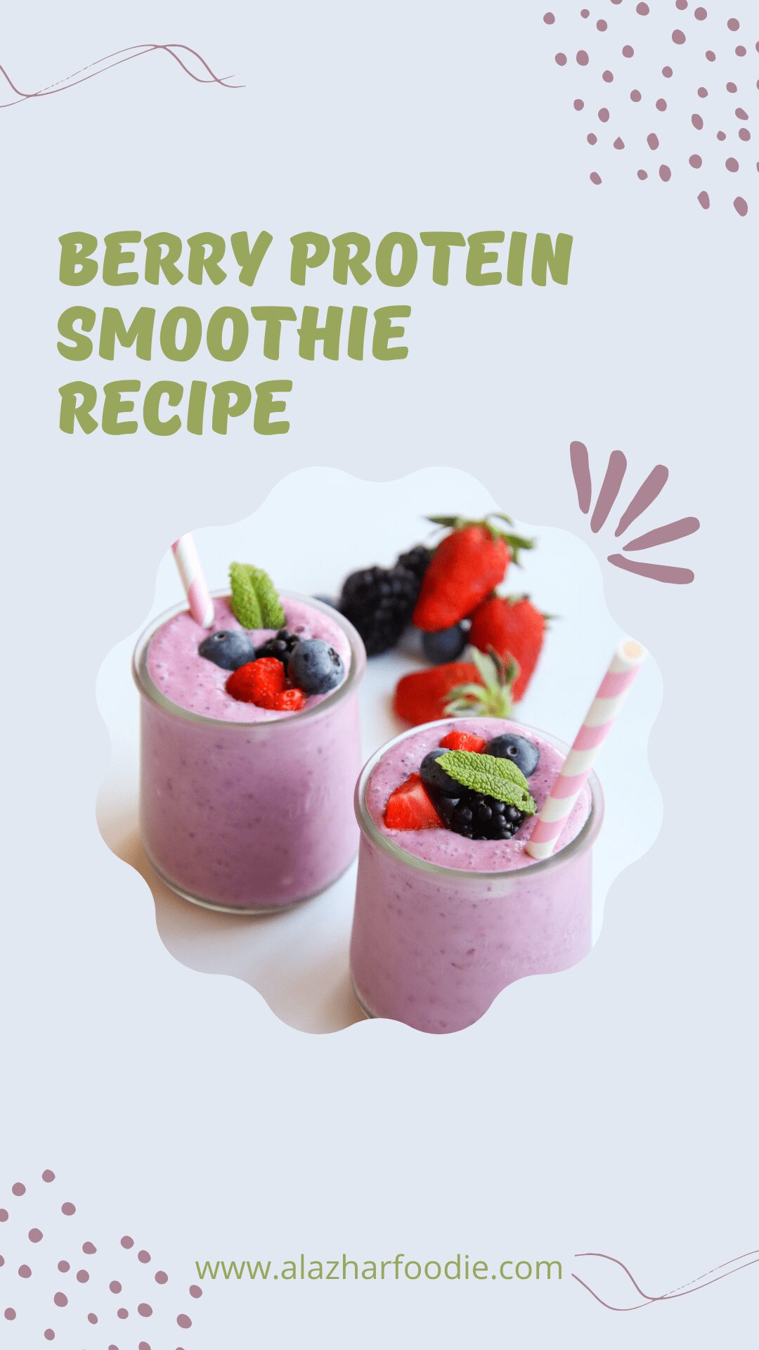 Berry Protein Smoothie Recipe