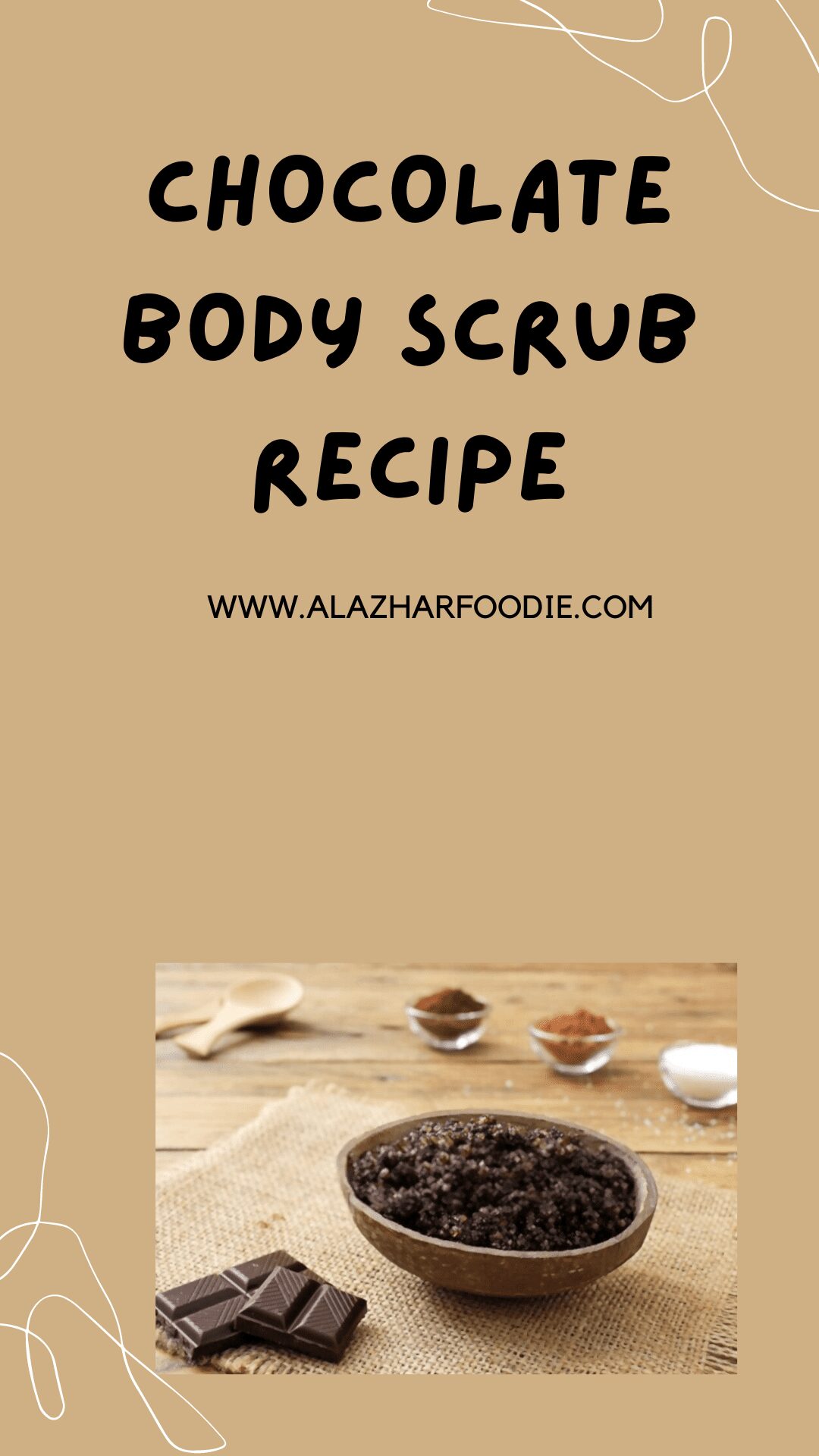 Chocolate Body Scrub Recipe