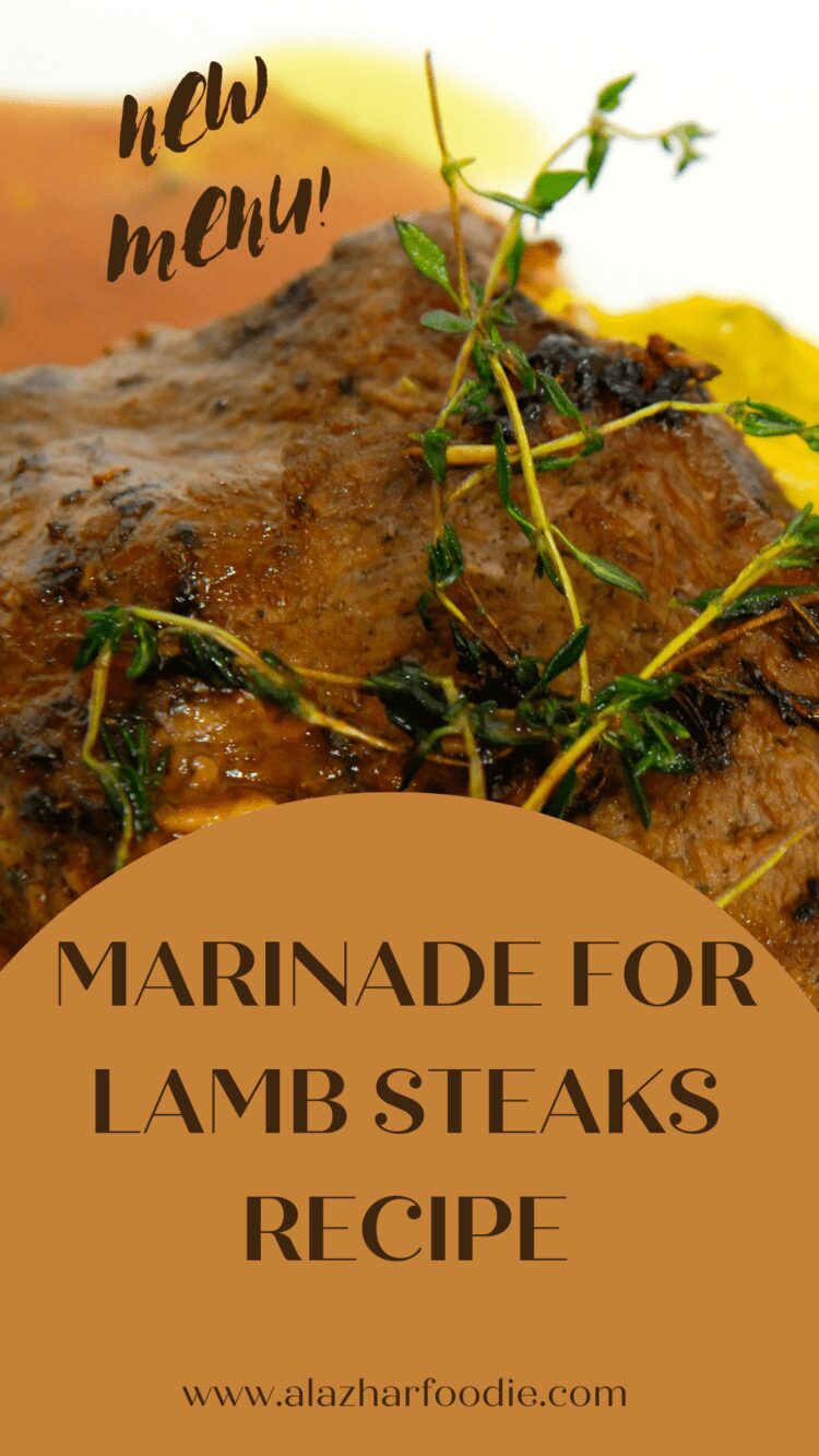 Marinade For Lamb Steaks Recipe