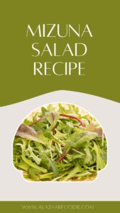 Mizuna Salad Recipe