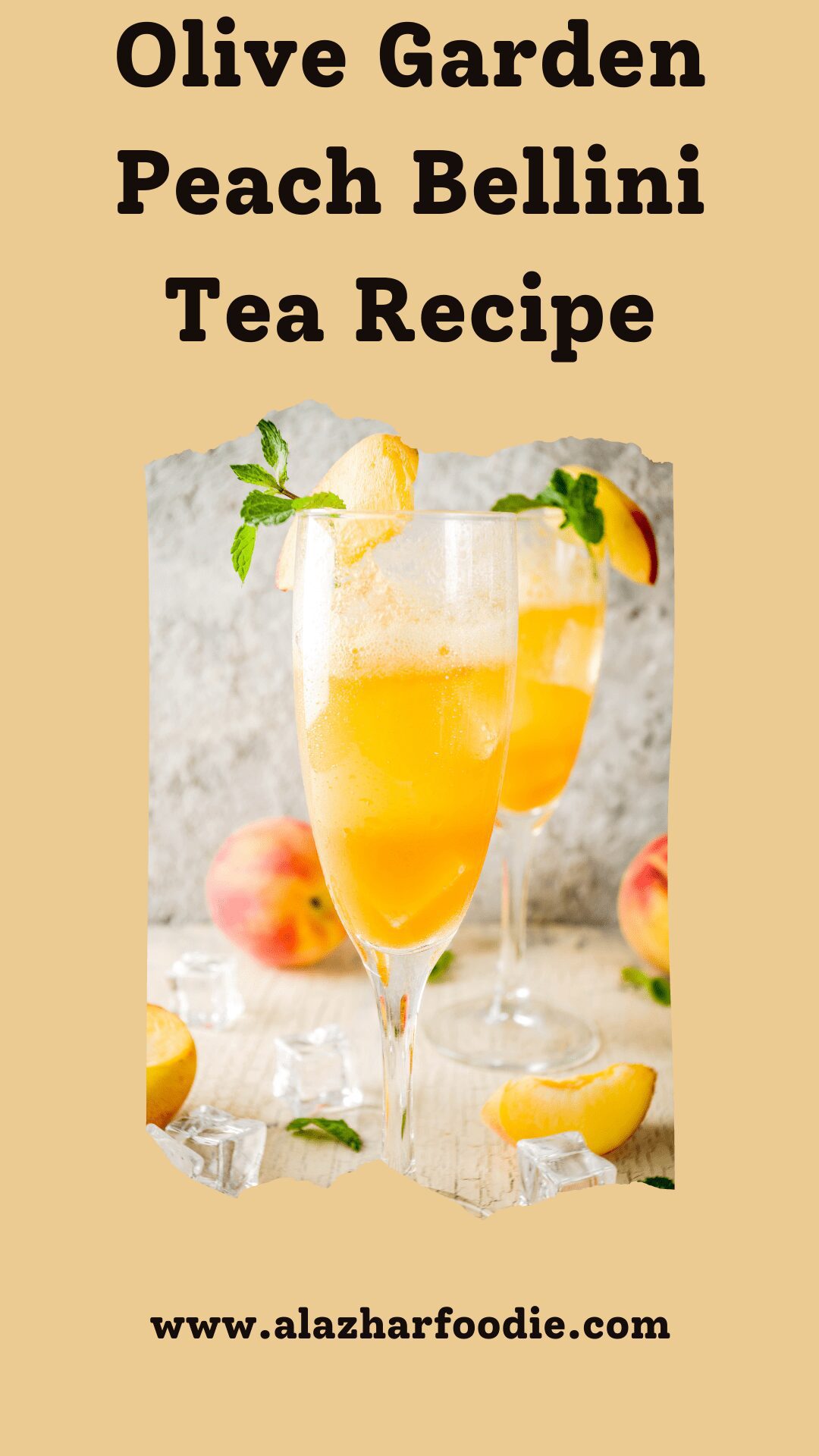 Olive Garden Peach Bellini Tea Recipe