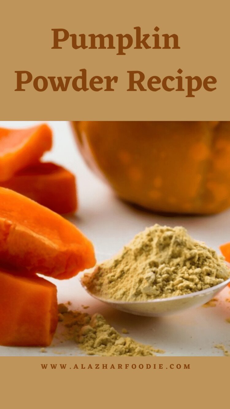 Pumpkin Powder Recipe