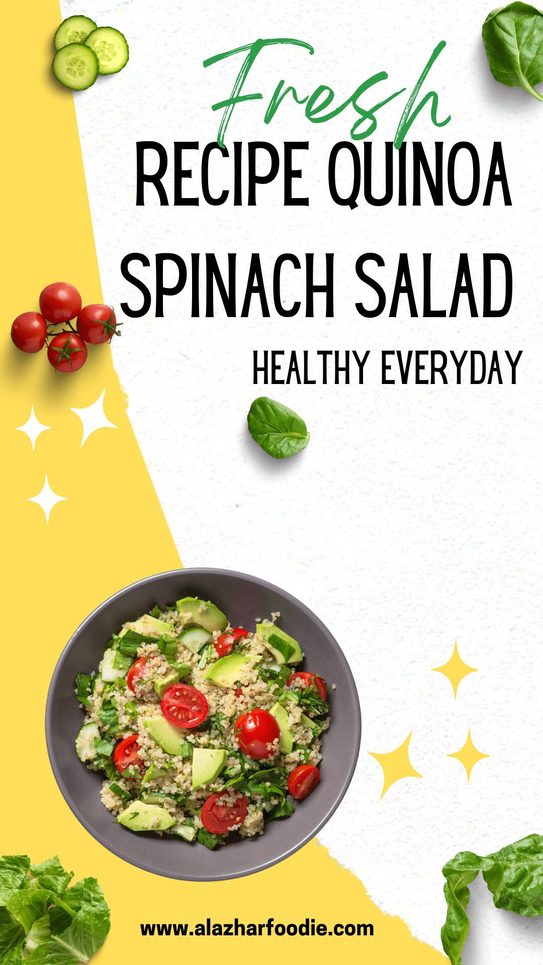 Recipe Quinoa Spinach Salad