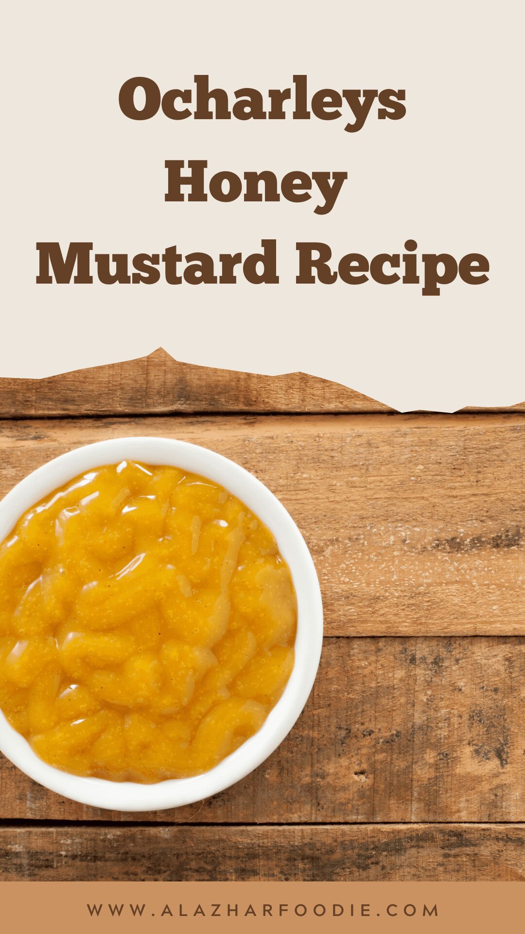 Ocharleys Honey Mustard Recipe