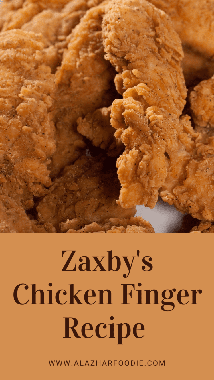 Zaxby's Chicken Finger Recipe