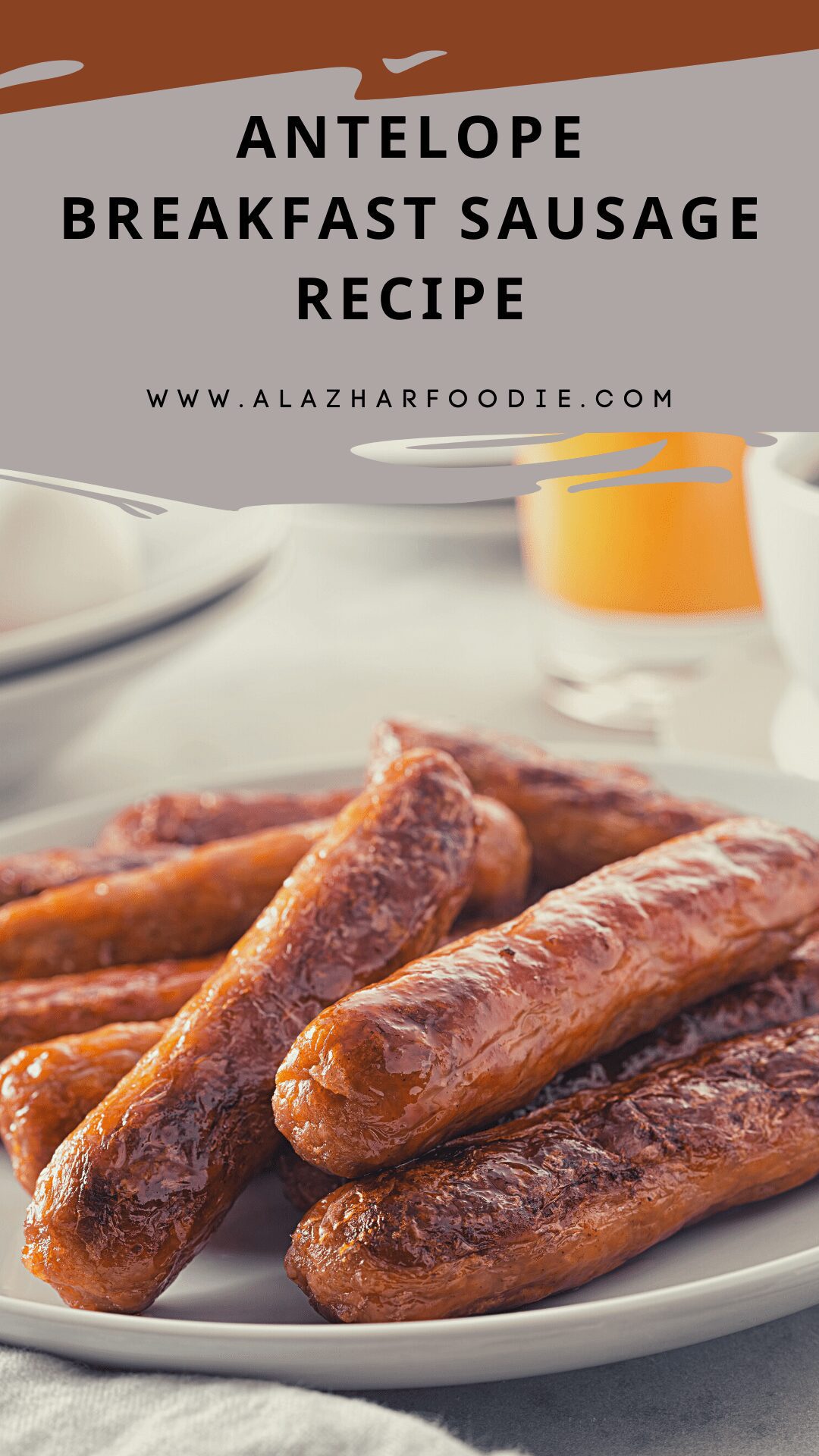Antelope Breakfast Sausage Recipe