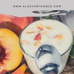Greek Yogurt Bowl with Peaches and Blueberries