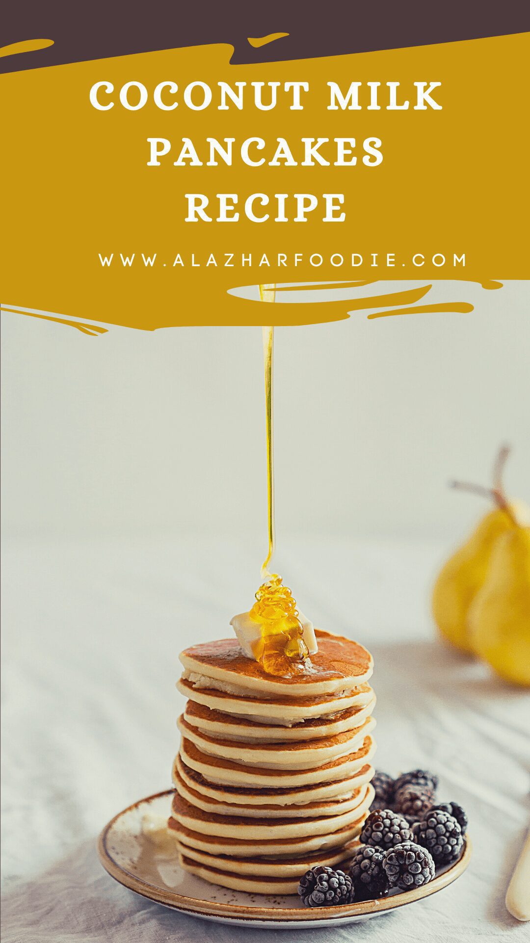 Coconut Milk Pancakes Recipe