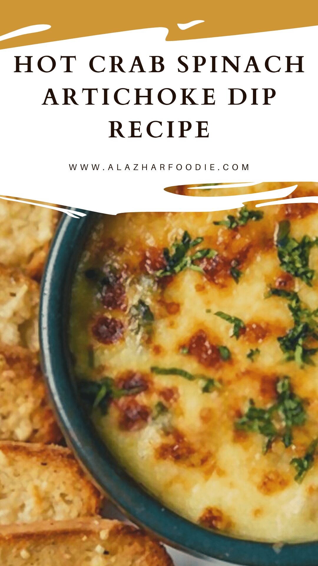 Hot Crab Spinach Artichoke Dip Recipe