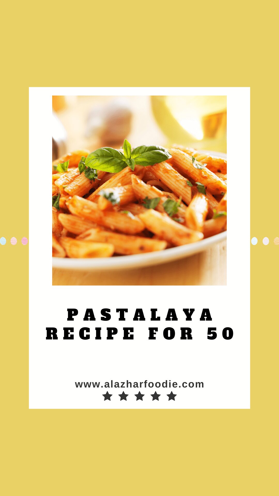 Pastalaya Recipe For 50