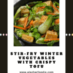 Stir Fry Winter Vegetables with Crispy Tofu