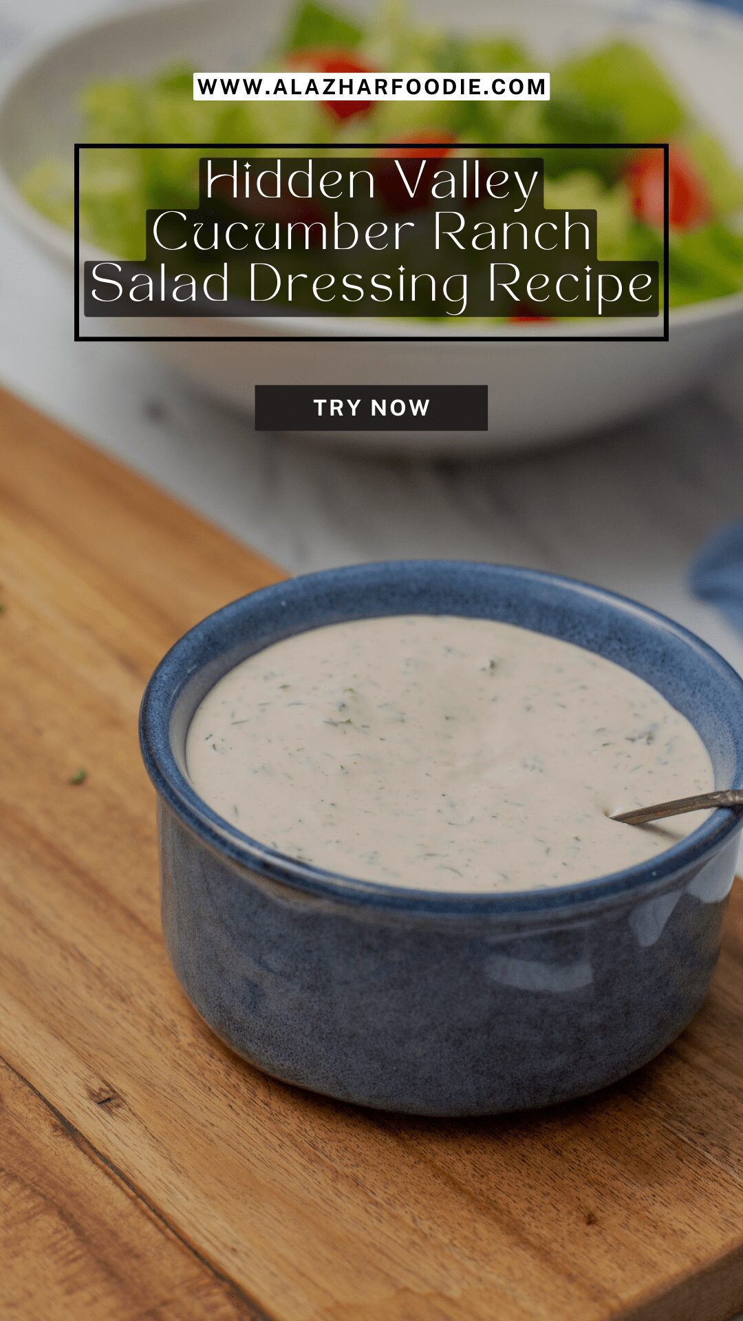Hidden Valley Cucumber Ranch Salad Dressing Recipe