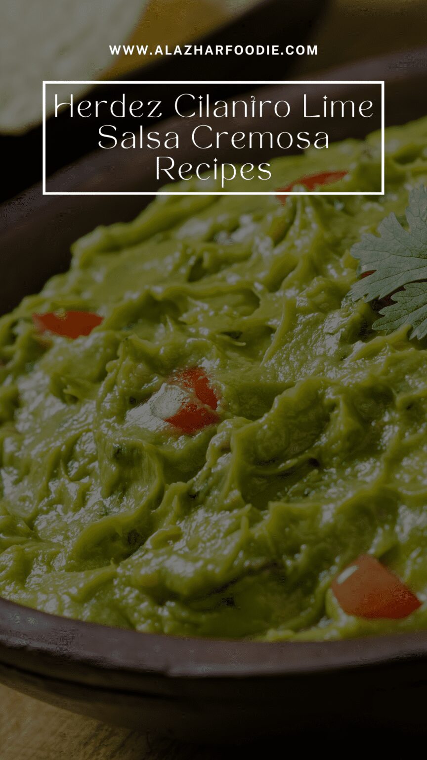 Herdez Cilantro Lime Salsa Cremosa Recipes » Al Azhar Foodie