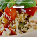 SALAD WITH PEARL COUSCOUS