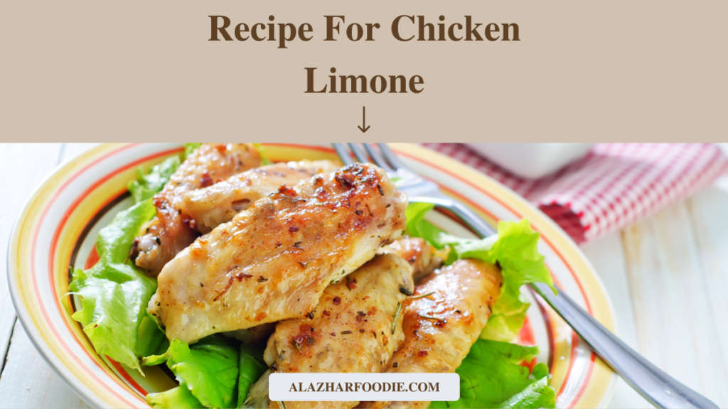 Recipe For Chicken Limone