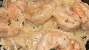how to make shrimp alfredo pasta 1