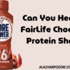 Can You Heat Up FairLife Chocolate Protein Shake?