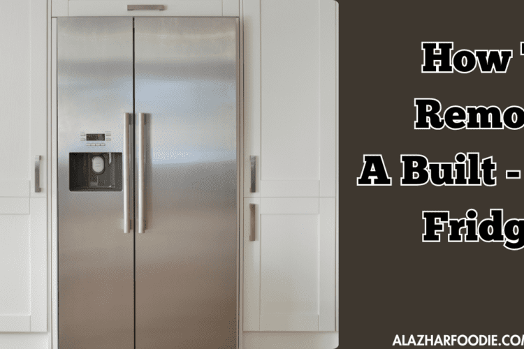 How To Remove A Built In Fridge