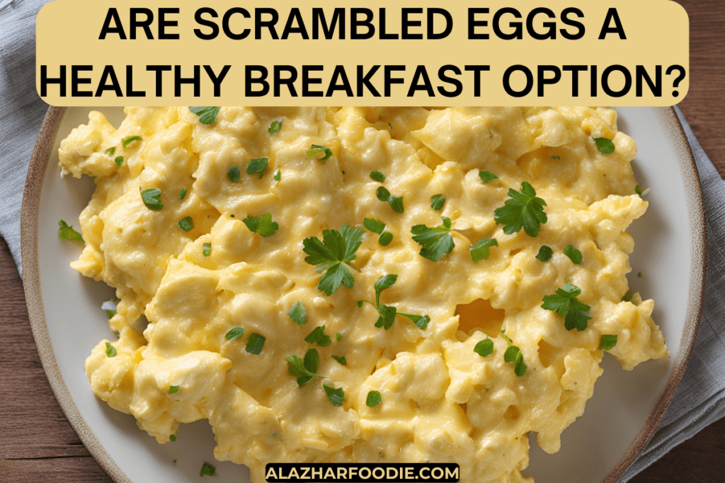 Are scrambled eggs a healthy breakfast option?