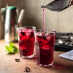 Iced Hibiscus Tea (Cold Brew)